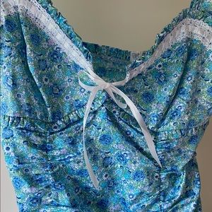 NEW WITH TAGS For Love and Lemons silk dress size M.